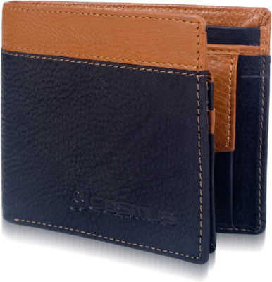 

Cosmus Men Tan Genuine Leather Wallet(6 Card Slots)