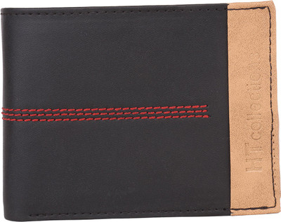 

HT Collections Men Black Artificial Leather Wallet(6 Card Slots)