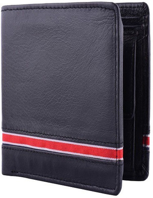 

Yark Men Black Genuine Leather Wallet(6 Card Slots)