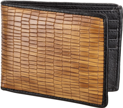 

TSX Men Brown Artificial Leather Wallet(10 Card Slots)