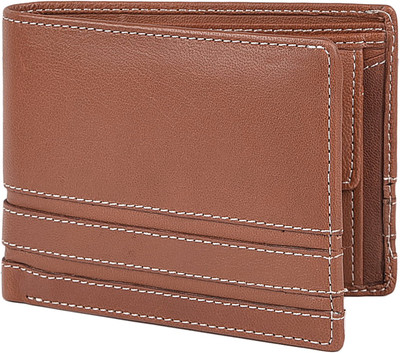 

Taksh Men Brown Genuine Leather Wallet(4 Card Slots)