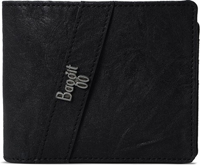 

Baggit Men Black Artificial Leather Wallet(6 Card Slots)