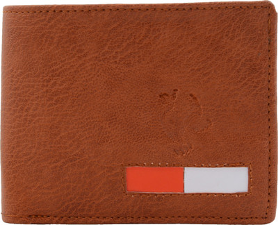 

White Bear Men Brown Artificial Leather Wallet(3 Card Slots)