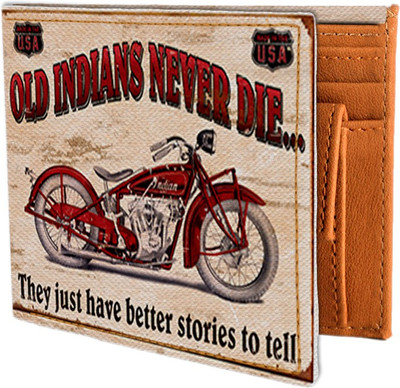 

The Backbencher Men Brown Canvas Wallet(3 Card Slots)