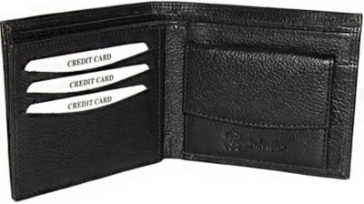 

Shopping Store Boys Black Genuine Leather Wallet(3 Card Slots)
