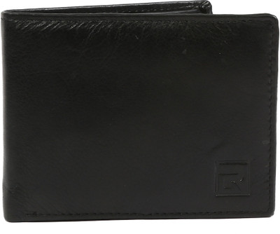 

Black Men Black Genuine Leather Wallet(7 Card Slots)