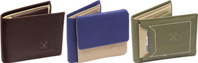 

Cay Men Multicolor Artificial Leather Wallet(5 Card Slots)
