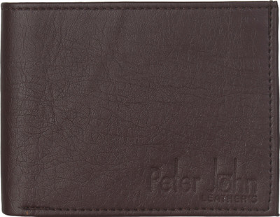 

Peter John Leather's Men Brown Artificial Leather Wallet(3 Card Slots)