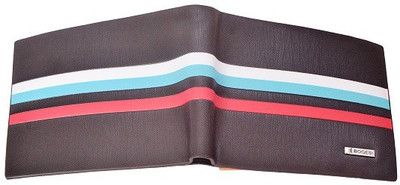 

Bogesi Boys Black Artificial Leather Wallet(10 Card Slots)