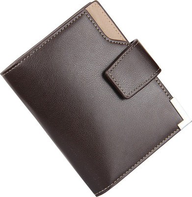 

Bizarre Kraftz Men Brown Artificial Leather Wallet(16 Card Slots)