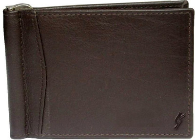 

Garri Men Brown Genuine Leather Money Clip(6 Card Slots)