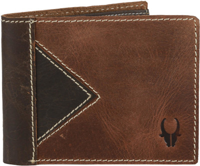 

WildHorn Men Brown Genuine Leather Wallet(3 Card Slots)