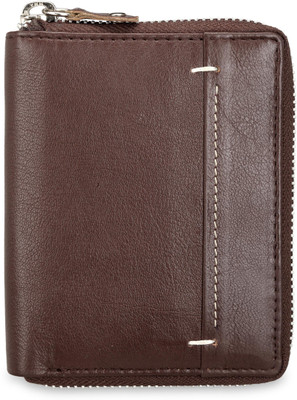 

Teakwood Men Brown Genuine Leather Wallet(2 Card Slots)