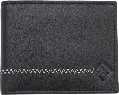 

Giani Bernard Men Black Genuine Leather Wallet(8 Card Slots), Black-01