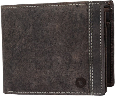 

Hidegear Men Brown Genuine Leather Wallet(6 Card Slots)