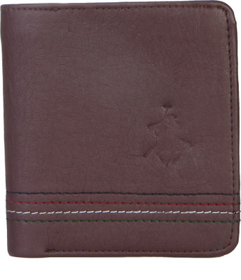

Royal County Of Berkshire Polo Club Men Brown Artificial Leather Wallet(3 Card Slots), Brown-02