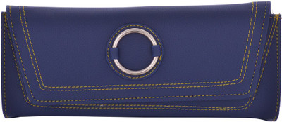

Cuddle Girls Casual, Formal, Travel, Trendy Multicolor Fabric Wallet(4 Card Slots), Blue