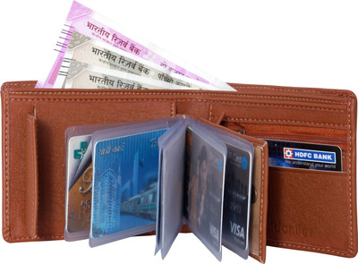 

Wildantler Boys Tan, Multicolor Artificial Leather Wallet(6 Card Slots)