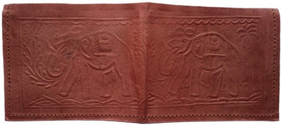 

Indias Creation Men Brown Genuine Leather Wallet(3 Card Slots)