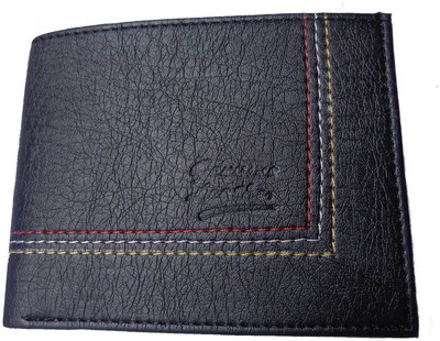 

Good Life Stuff Men Black Artificial Leather Wallet(3 Card Slots), Black-09