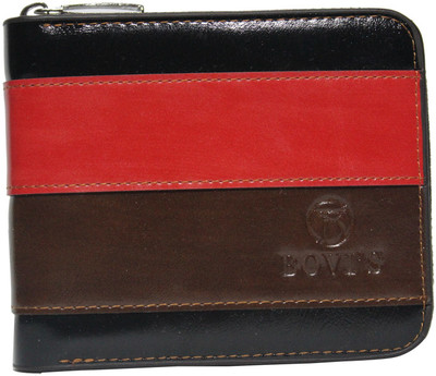 

Bovis Men Multicolor Genuine Leather Wallet(14 Card Slots)