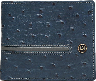 

Da Milano Men Blue Genuine Leather Wallet(4 Card Slots)