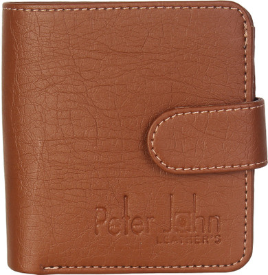 

Peter John Leather's Men Brown Artificial Leather Wallet(3 Card Slots)
