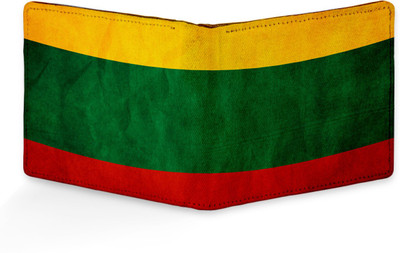 

Rangeele Inkers Men Casual, Formal Multicolor Genuine Leather, Canvas Wallet(6 Card Slots), Multicolor-01