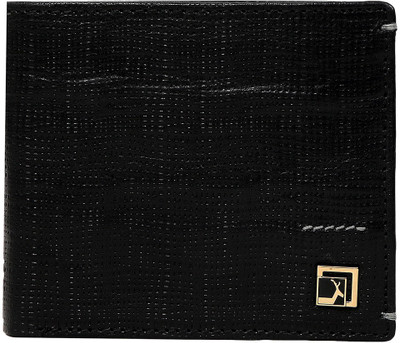 

Da Milano Men Black Genuine Leather Wallet(6 Card Slots)