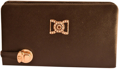 

kézitáska Girls Black Artificial Leather Wallet(2 Card Slots)