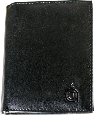 

AzraJamil Men Casual, Formal Black Genuine Leather Wallet(6 Card Slots), Black-050002