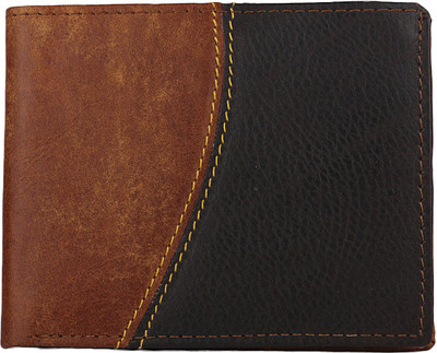

SKMARTS Boys Black, Brown Genuine Leather Wallet(3 Card Slots)