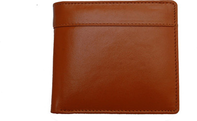 

Divoto Men Tan Genuine Leather Wallet(3 Card Slots)