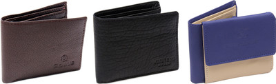 

Cay Men Multicolor Artificial Leather Wallet(5 Card Slots)