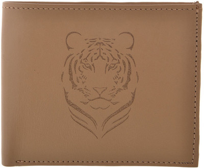 

Red Langur Men Beige Genuine Leather Wallet(7 Card Slots), Beige - tiger