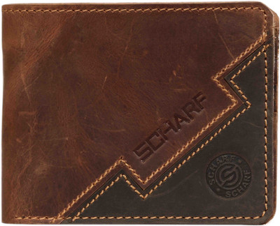 

Scharf Men Multicolor Genuine Leather Wallet(6 Card Slots), Brown-34