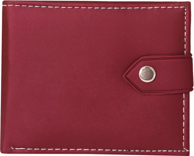 

UROOJ Boys Red Canvas, Denim Wallet(6 Card Slots)