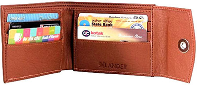 

LANDER Boys Tan Artificial Leather Wallet(6 Card Slots)