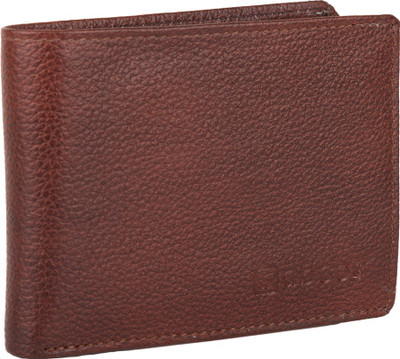 

Abcos Men Brown Genuine Leather Wallet(11 Card Slots), W0038-brown
