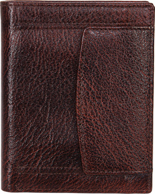 

Vermello Men Brown Genuine Leather Wallet(9 Card Slots), 2862brn