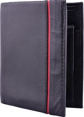 

Yark Men Black Genuine Leather Wallet(3 Card Slots)