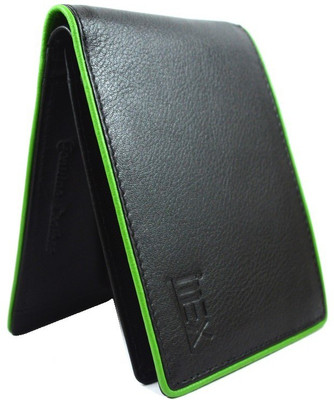 

Imex International Men Black Genuine Leather Wallet(12 Card Slots)