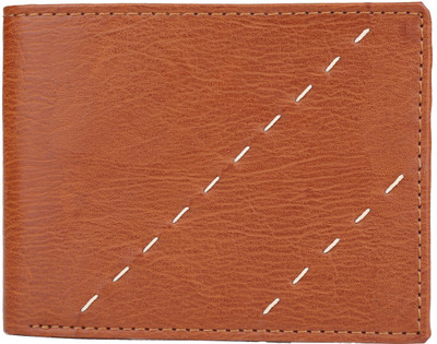

HT Collections Men Brown Artificial Leather Wallet(6 Card Slots), Wood