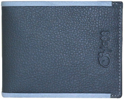 

Style 98 Men Casual, Formal Grey Genuine Leather Wallet(6 Card Slots), Black;grey
