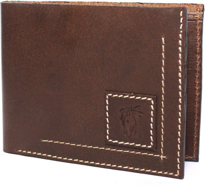 

Wild West Boys Brown Genuine Leather Wallet(3 Card Slots)