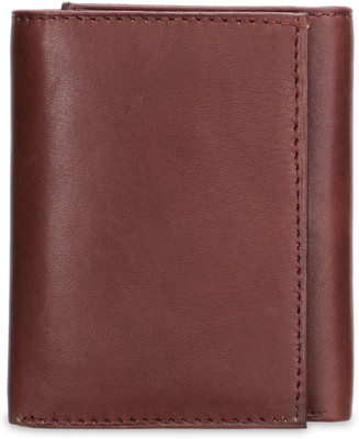 

Teakwood Men Maroon Genuine Leather Wallet(2 Card Slots)