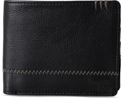 

Baggit Men Black Artificial Leather Wallet(6 Card Slots)
