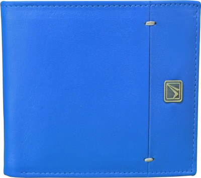 

Kan Men Blue Genuine Leather Card Holder(6 Card Slots)