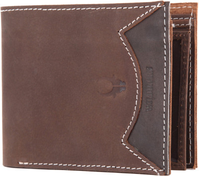 

WildHorn Men Brown Genuine Leather Wallet(8 Card Slots)