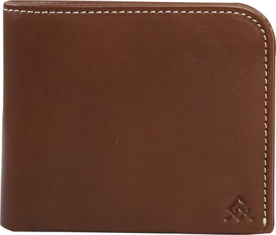 

CUIR ALLY Men Brown Genuine Leather Wallet(8 Card Slots), Nutty brown